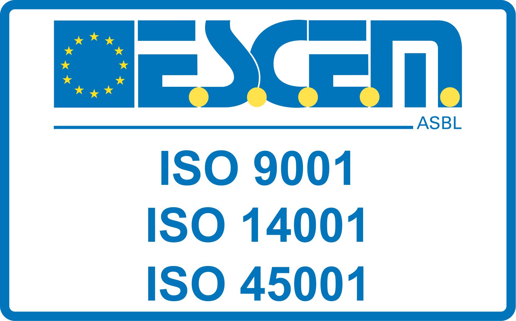Logo ISO et OHSAS